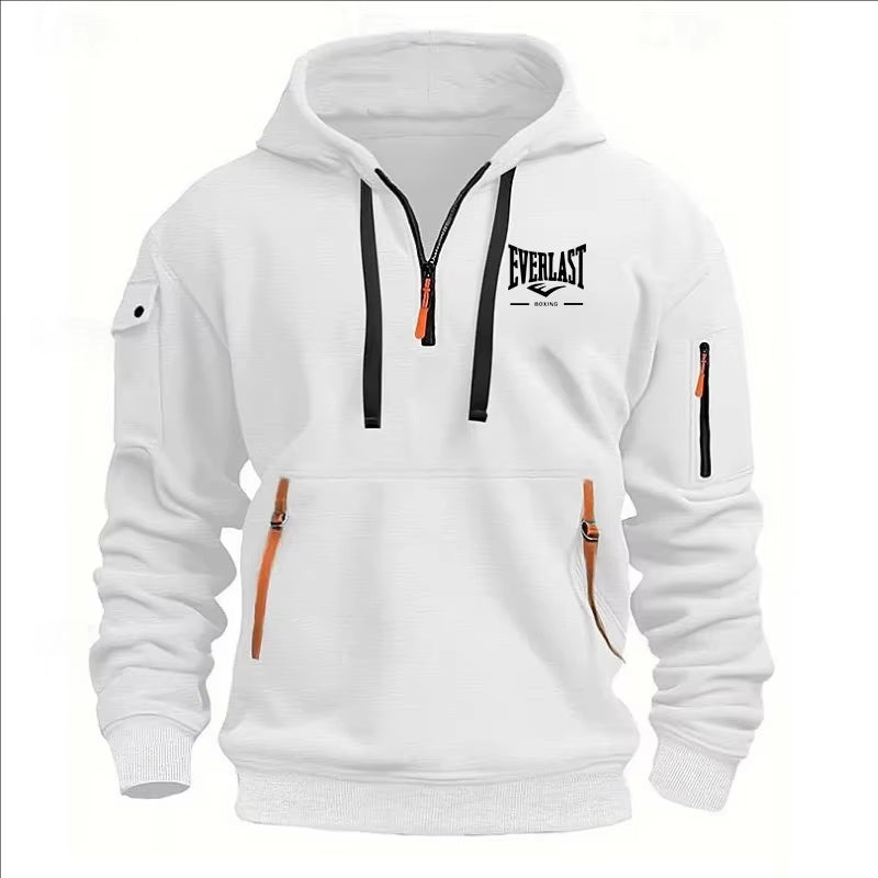 Spring and Autumn Casual Sports Jacket + Long Pants Sports Clothing Set, Men'S Two-Piece Sports Clothing and Sports Pants